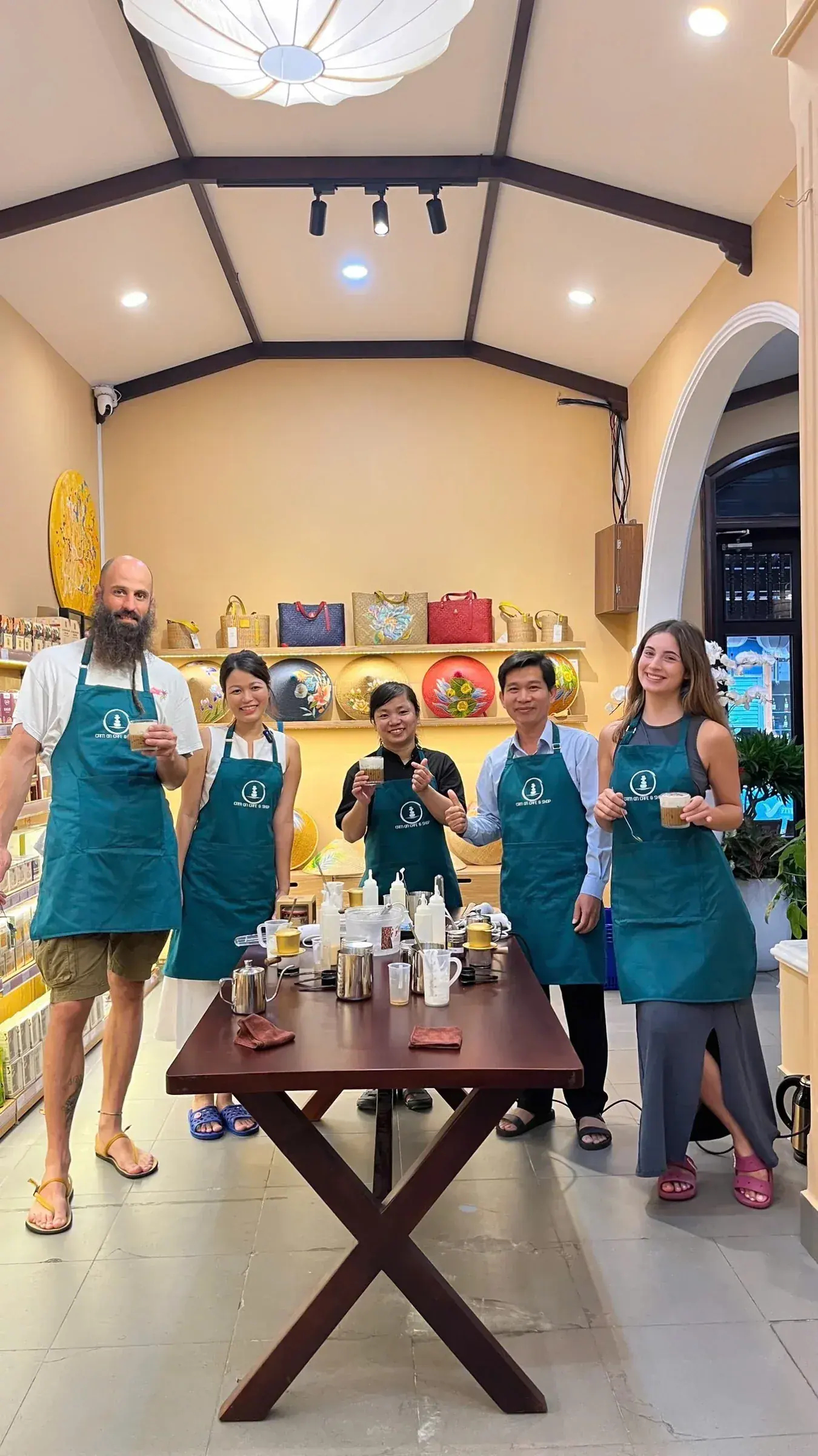 Cam On Cafe Coffee Class Hue Vietnam