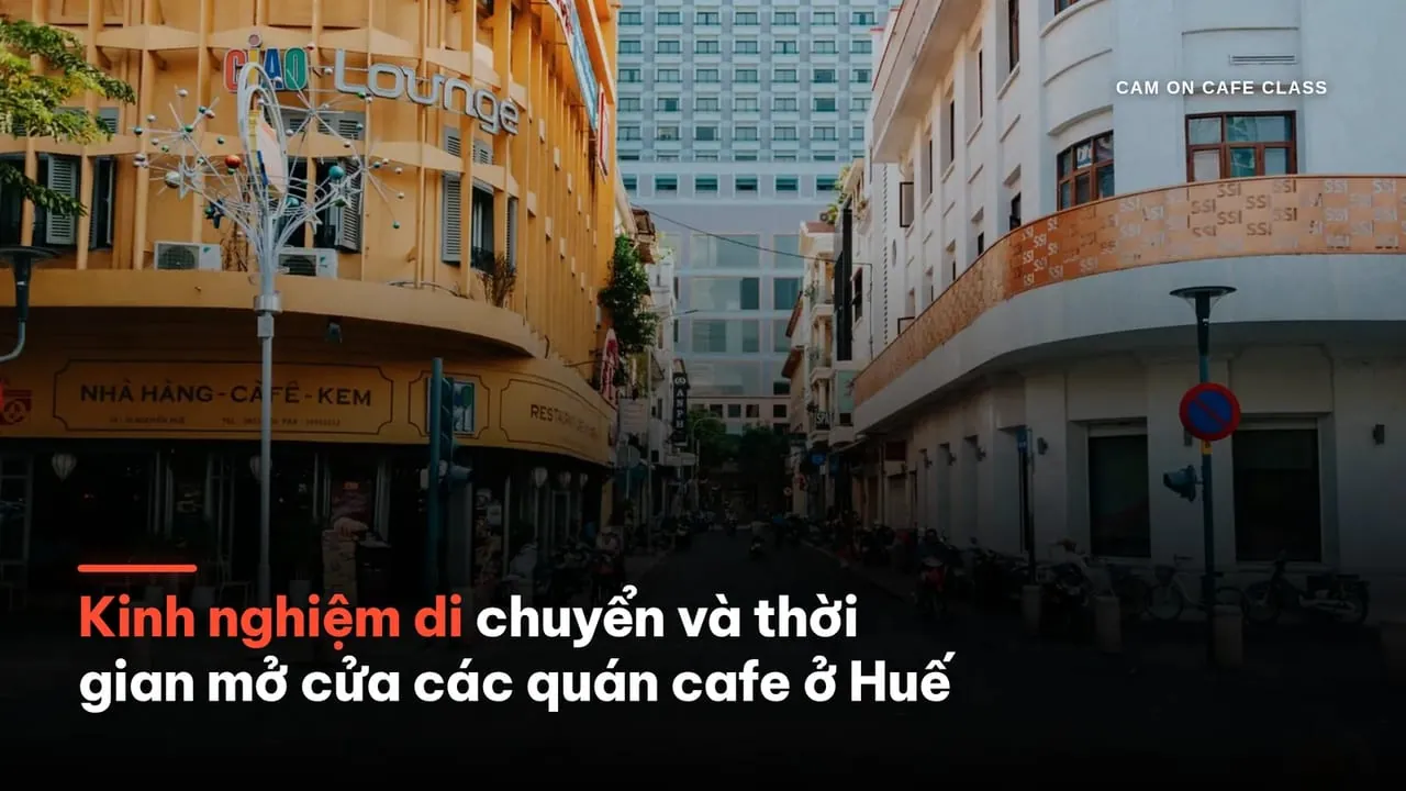 Phương tiện di chuyển đến các quán cafe ở Huế